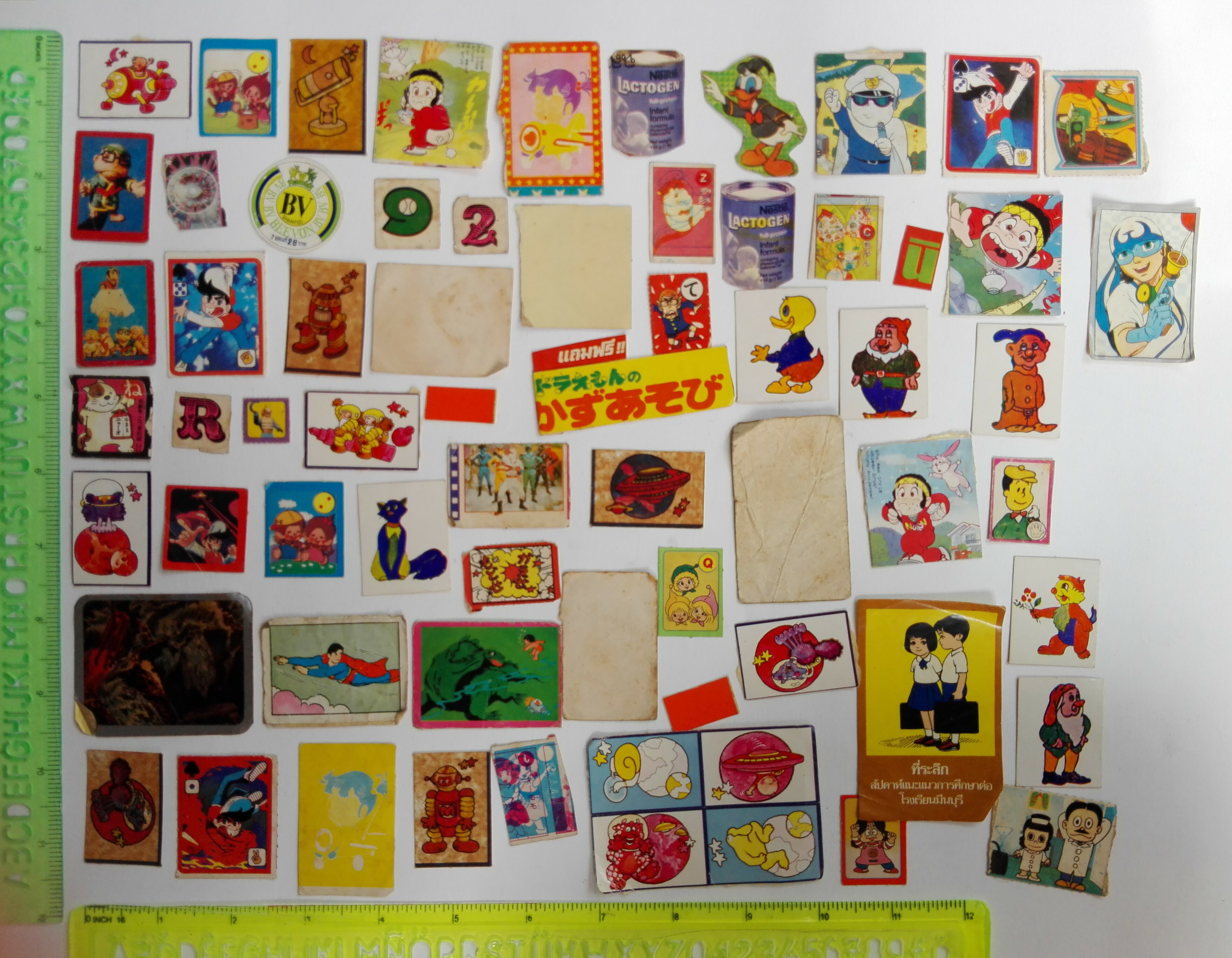 รูปลอกเก่า คละแบบ