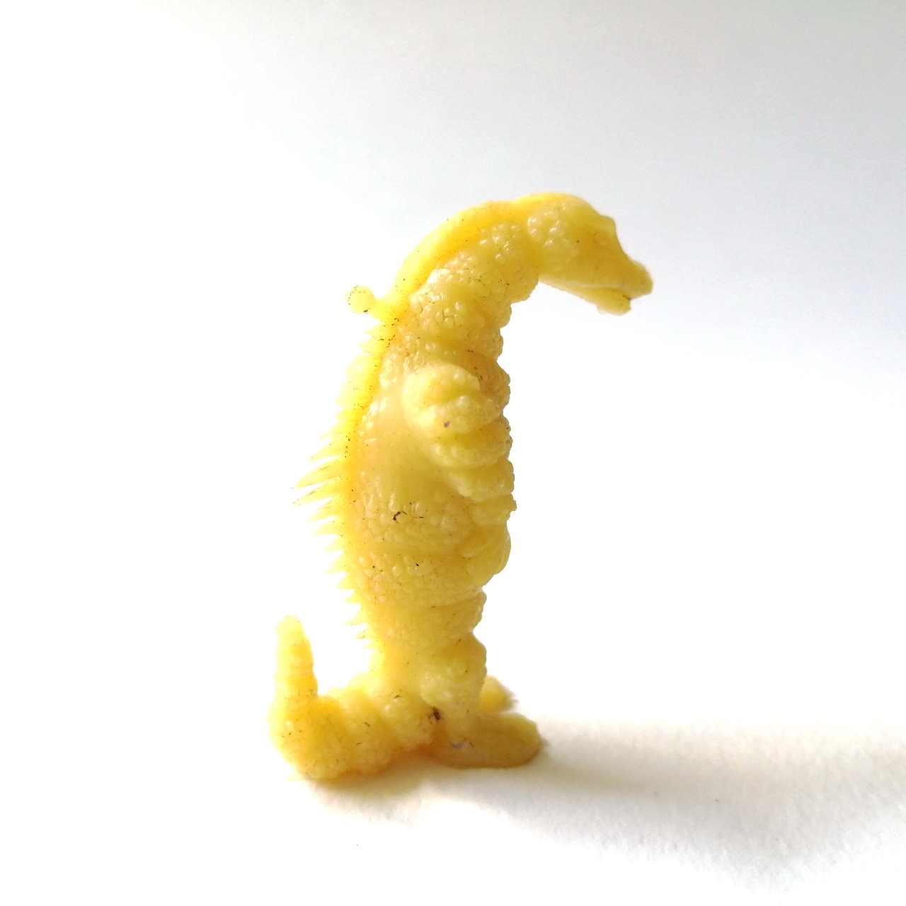 ตุ๊กตุ่นแอ๊นท์ถุงถั่ว สัตว์ประหลาด ขนาด 2.5 นิ้ว สีเหลือง งานเก่าหายาก สภาพดี