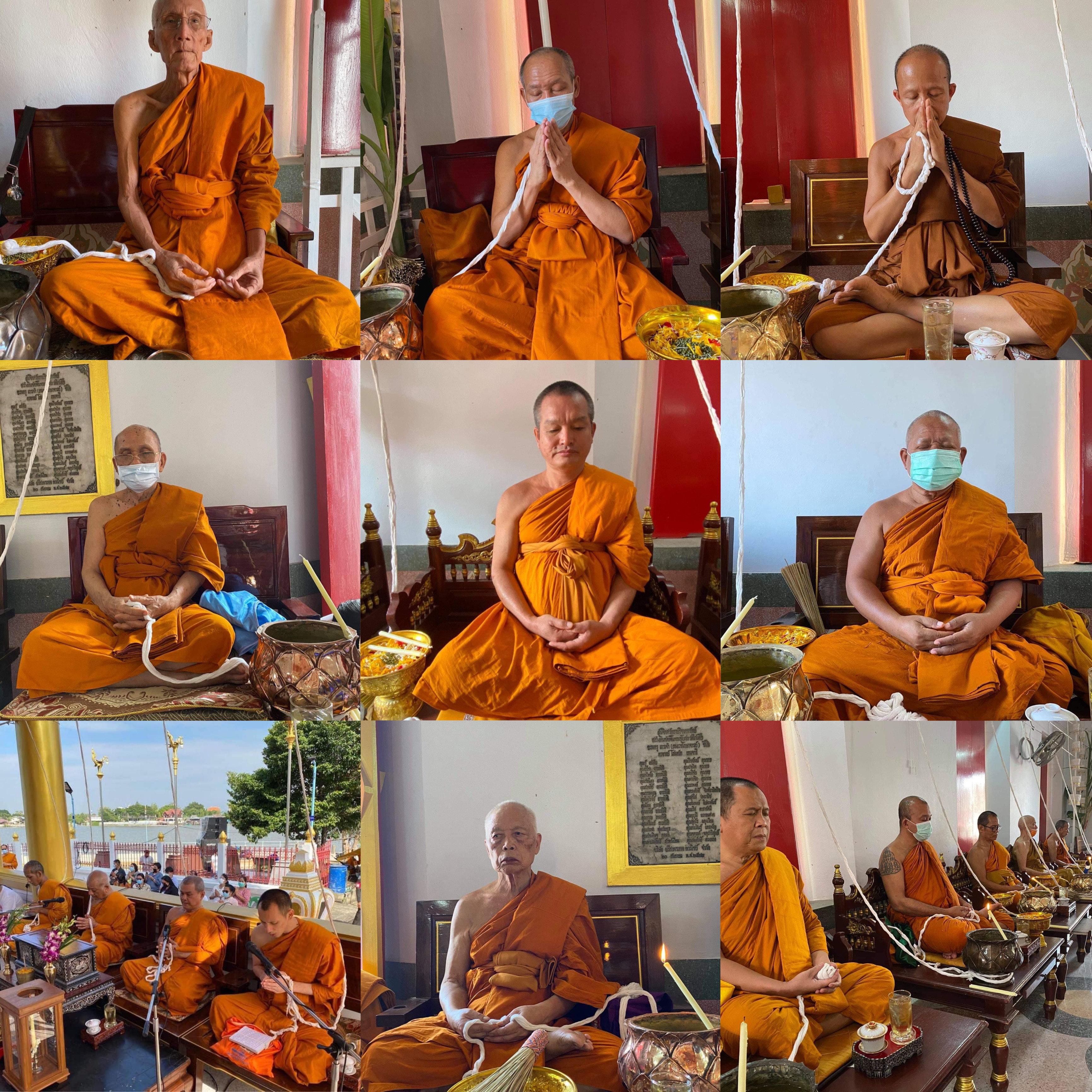 พญาครุฑ พญาเวนไตย รหัส 10 เนื้อบรอนซ์ชุบทองลงยาส้ม