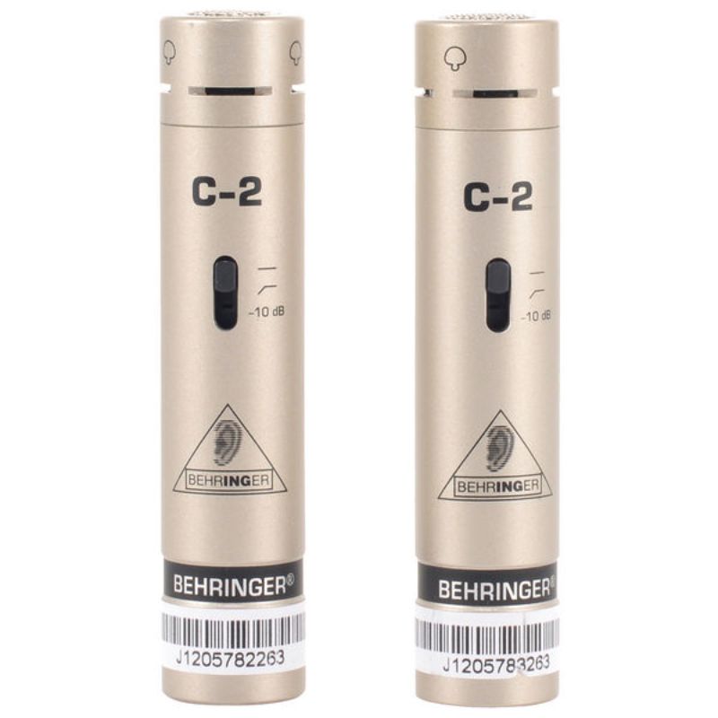 Behringer C-2 (2 Matched Studio Condenser Microphones) ชุดไมโครโฟนคอนเดนเซอร์ 2 ตัว