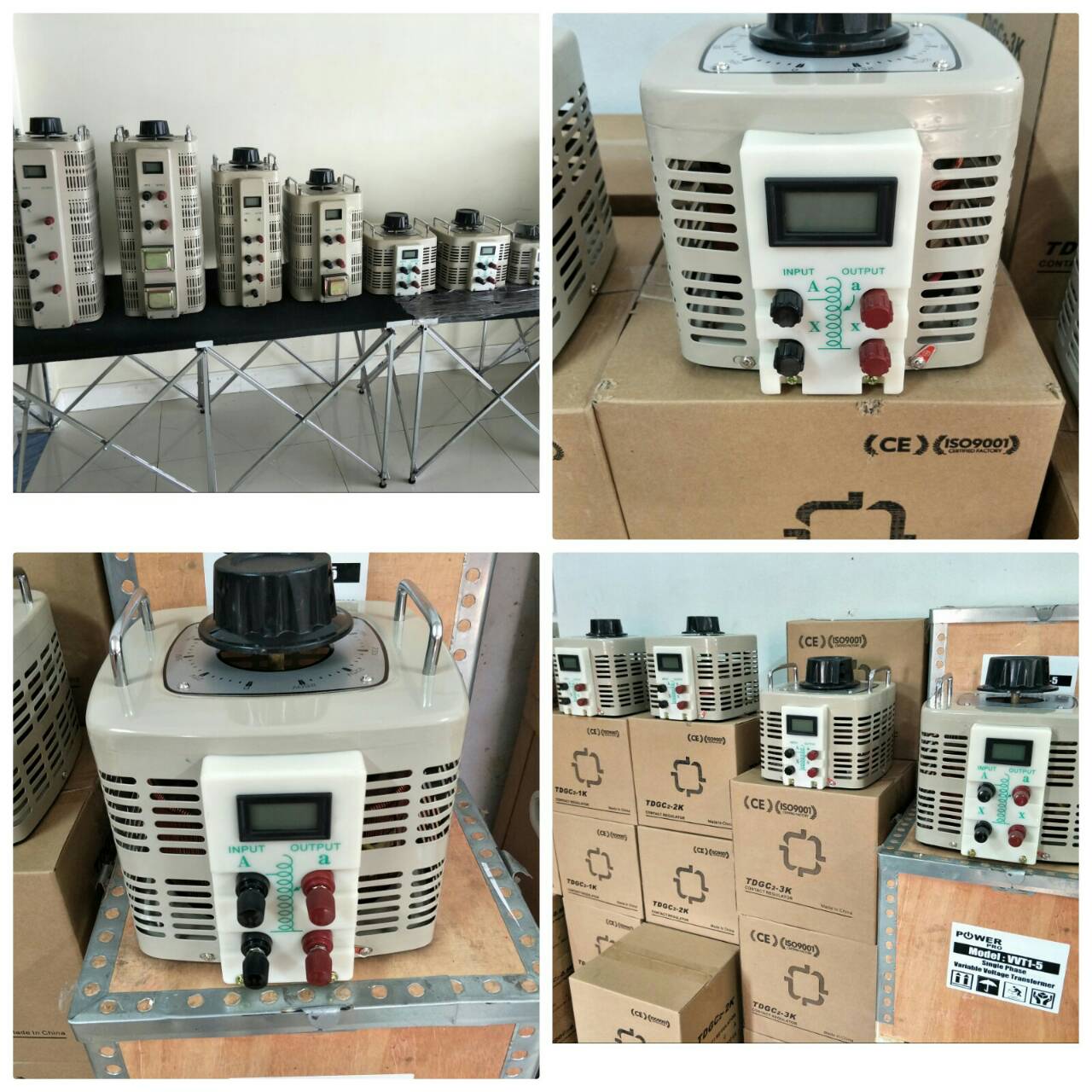 วาริแอค หม้อแปลงปรับแรงดันไฟฟ้าชนิดแกนหมุน 3000va