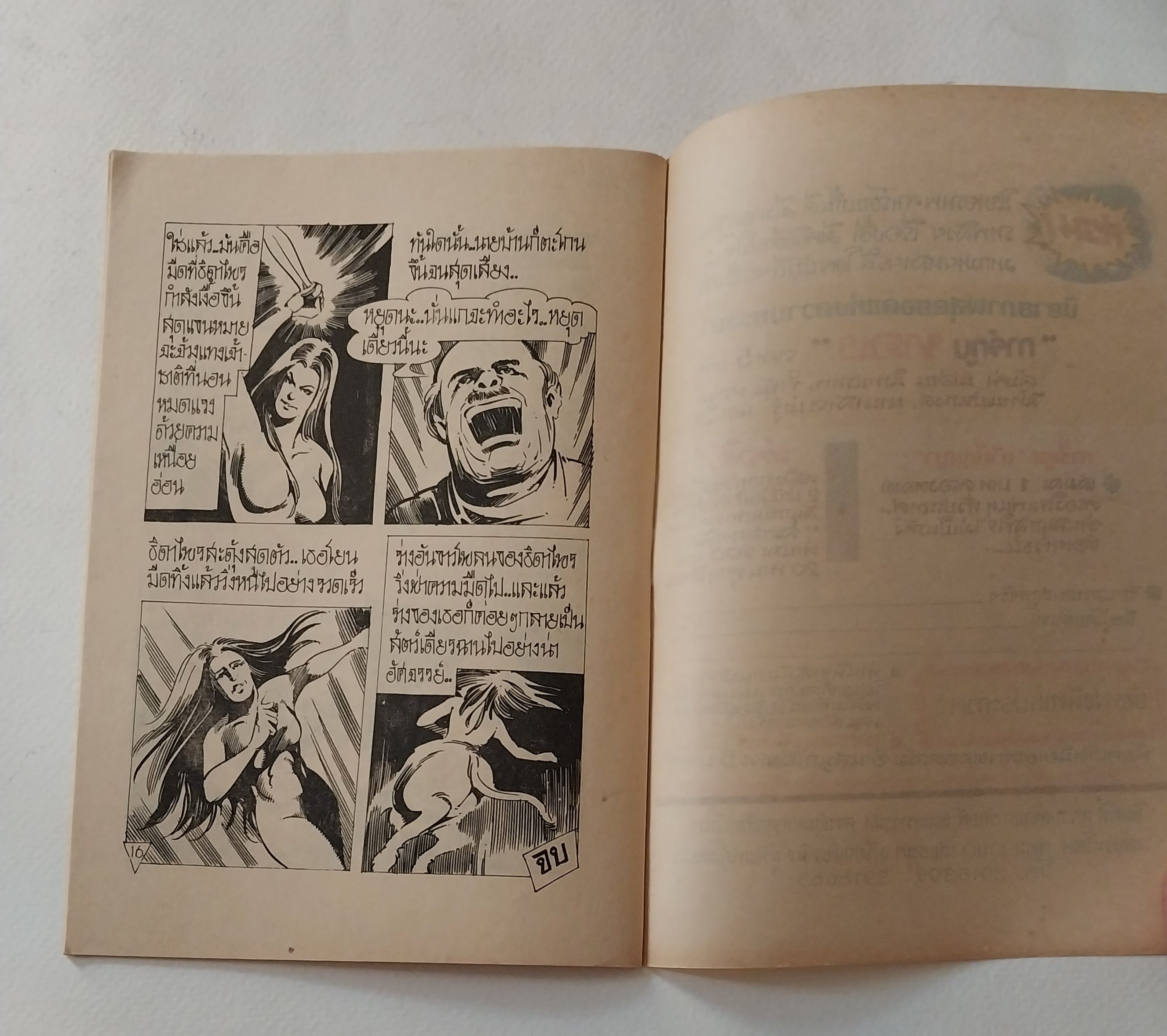 มีหลายภาพ-มีตำหนิบ้างตามภาพ,หนังสือการ์ตูนเก่า (แนวเล่มละบาท) เหยื่อราคะ จาก สนพ. การ์ตูนทวีปัญญา ,นิทานโลกีย์พิลึก เร้นลับ น่าเสียวสยอง โดย จุลินท์