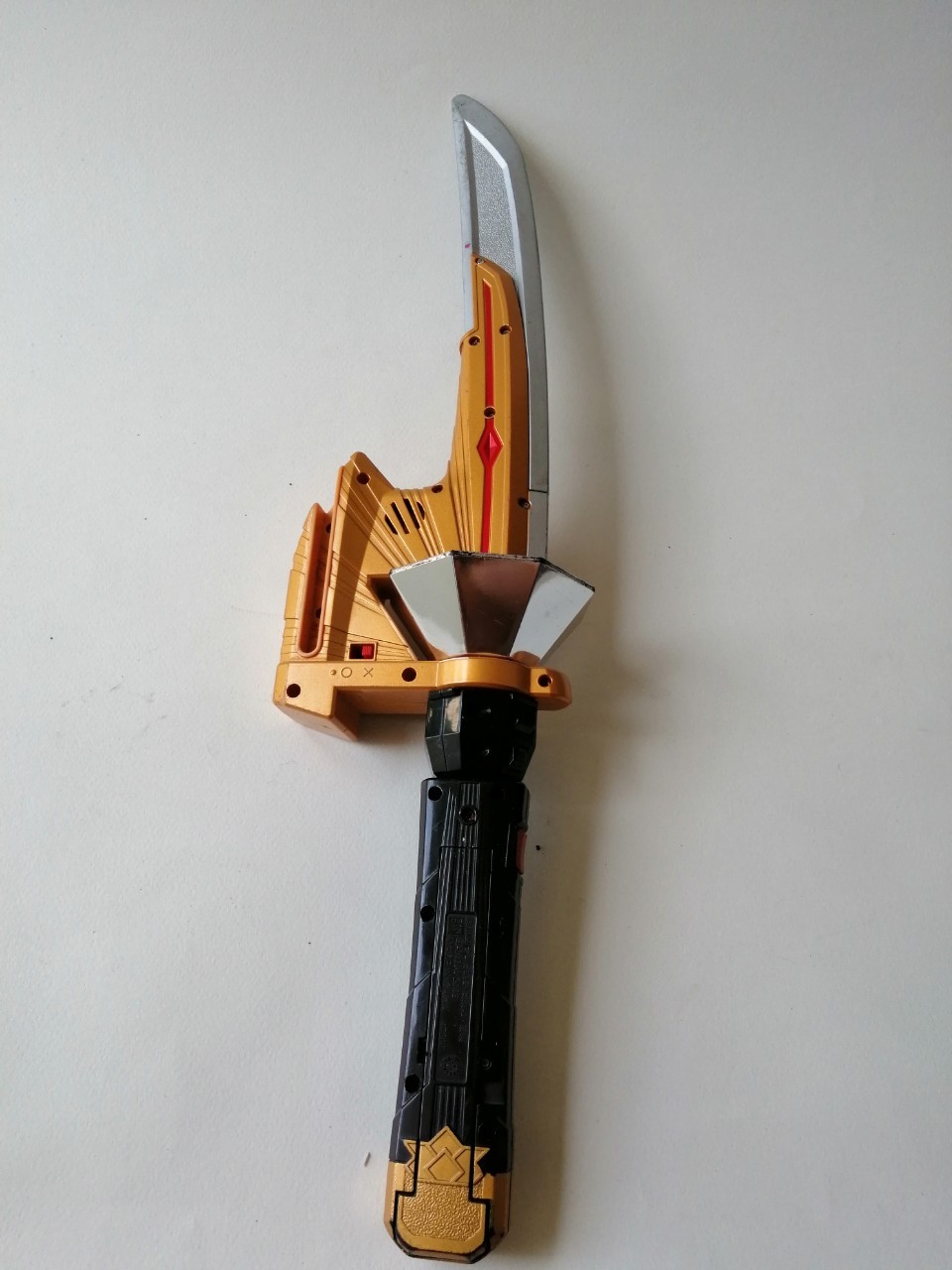 มีหลายภาพ งานdx **ไม่เช็คระบบไฟ ดาบจากขบวนการซามูไร ชินเคนเจอร์ มือสองสภาพดี มีรอยบ้าง