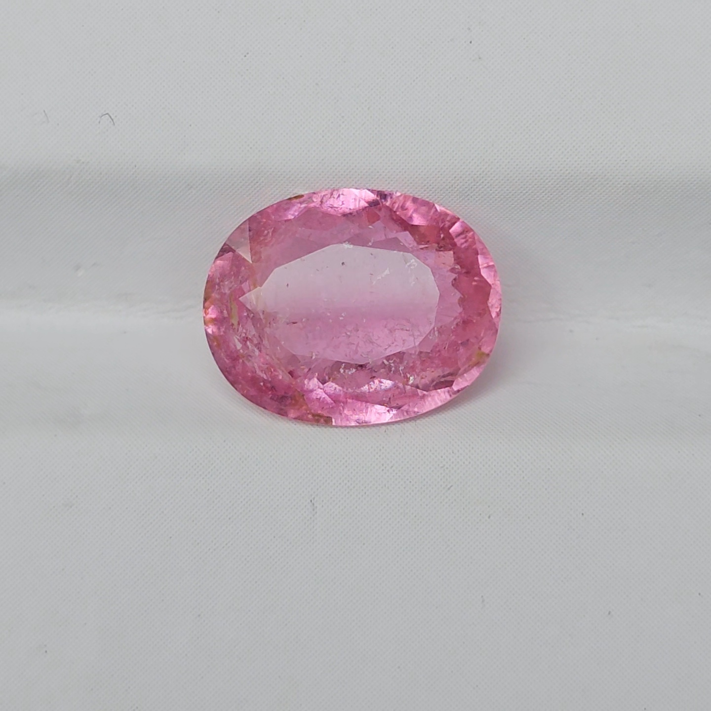 พลอย ทัวร์มารีน (Pink Tourmaline) 2.75 กะรัต (Cts.) อัญมณีมงคลประจําวันเกิด เครื่องประดับพลอย