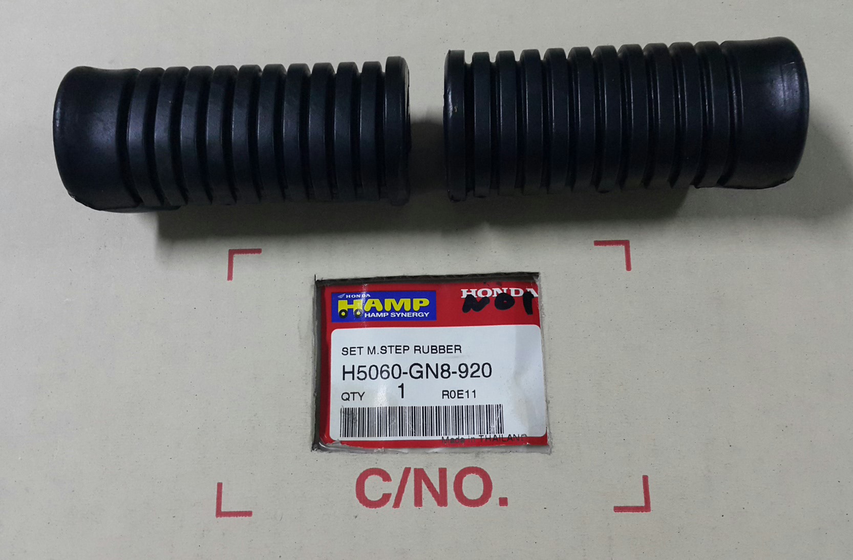 ยางพักเท้าหน้า(H)ดรีม100-125/เวฟ100-125