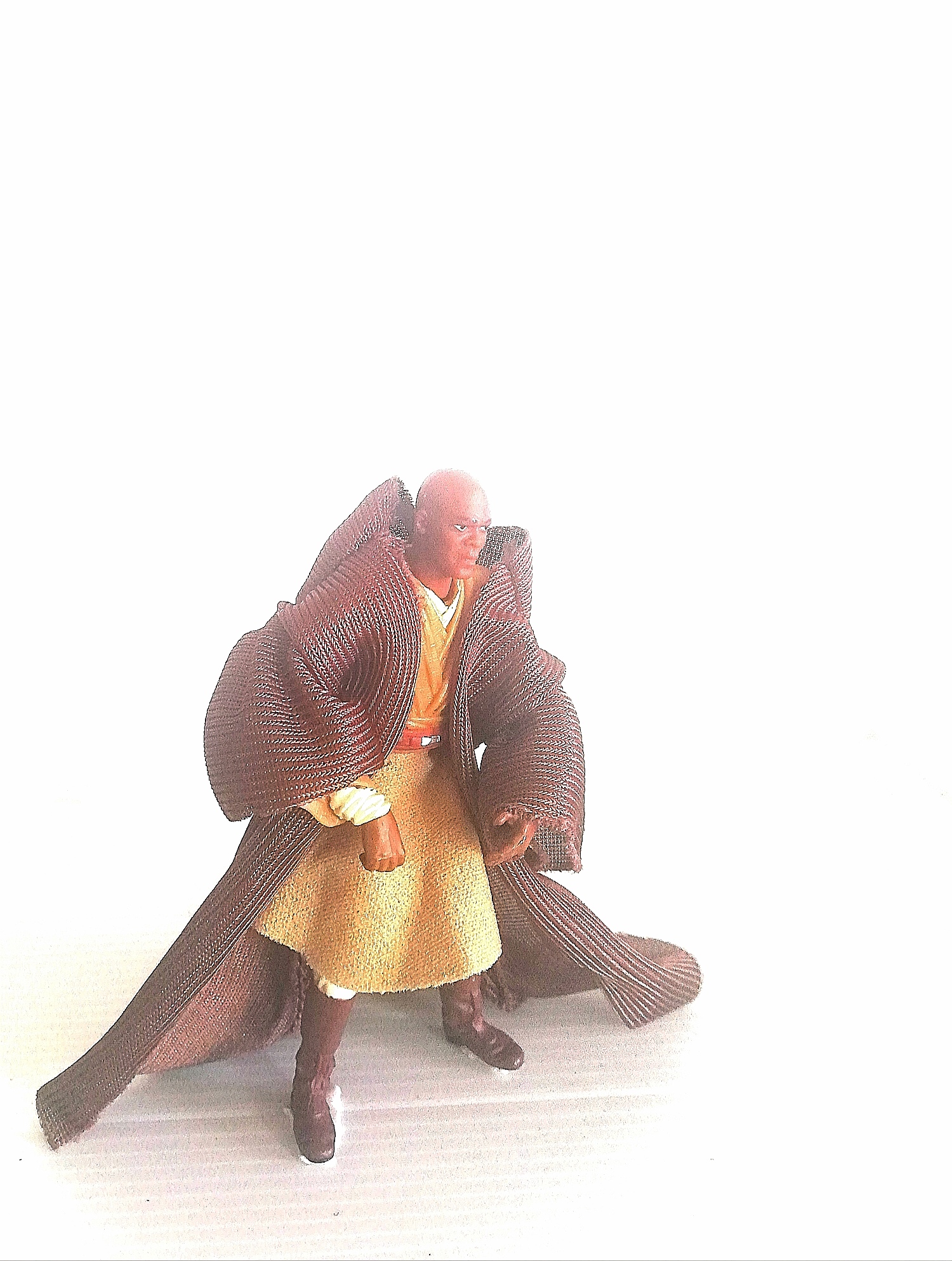 AFC Jedi Master Mes Windu พร้อมผ้าคลุม แกะแพ็ค **ไม่มีดาบ จากภาพยนต์เรื่อง Star Wars ขนาด 3.5"