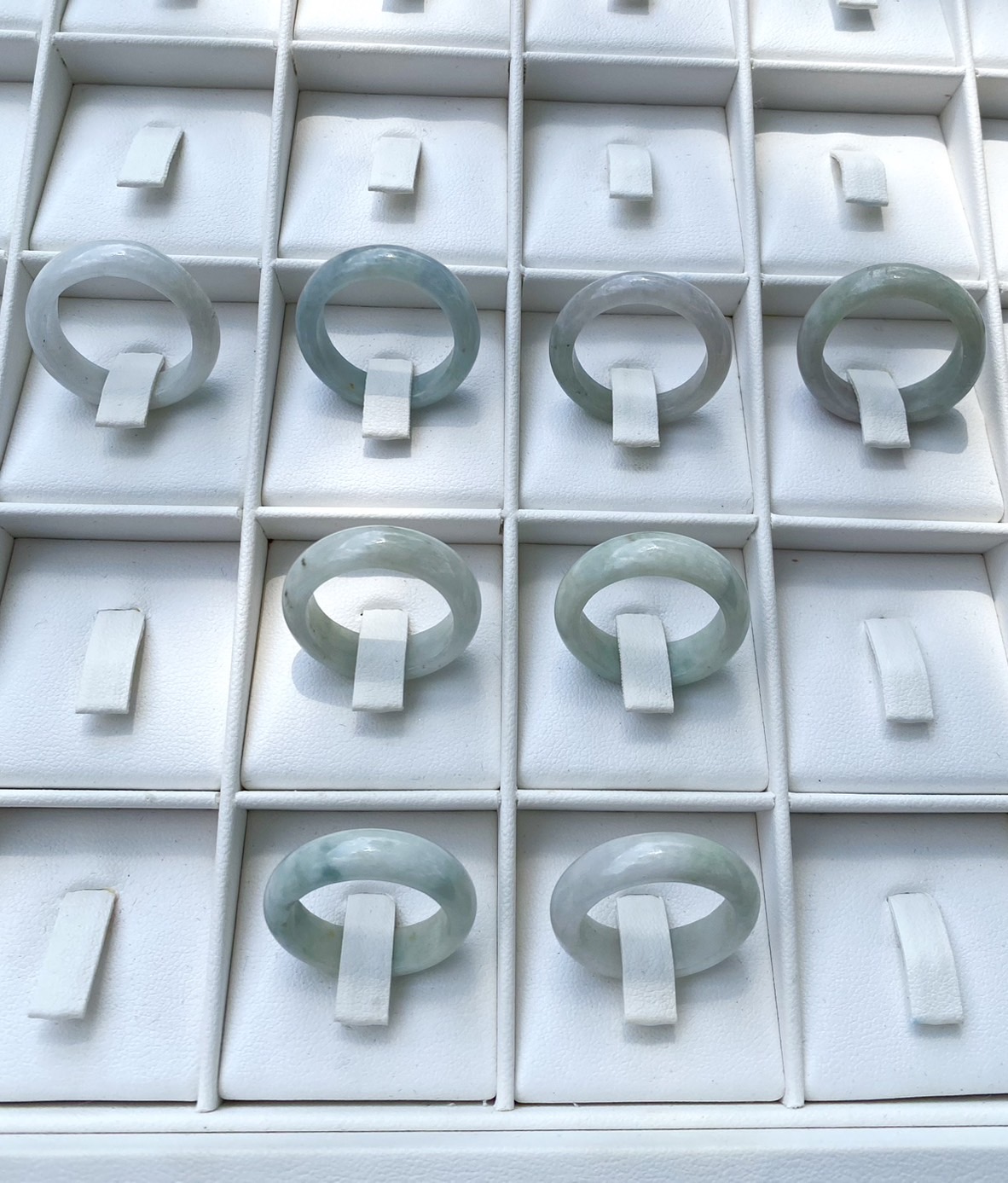 แหวนหยก (jadeite) Size 59 หยก พม่า แท้ (Myanmar Jade) Type A