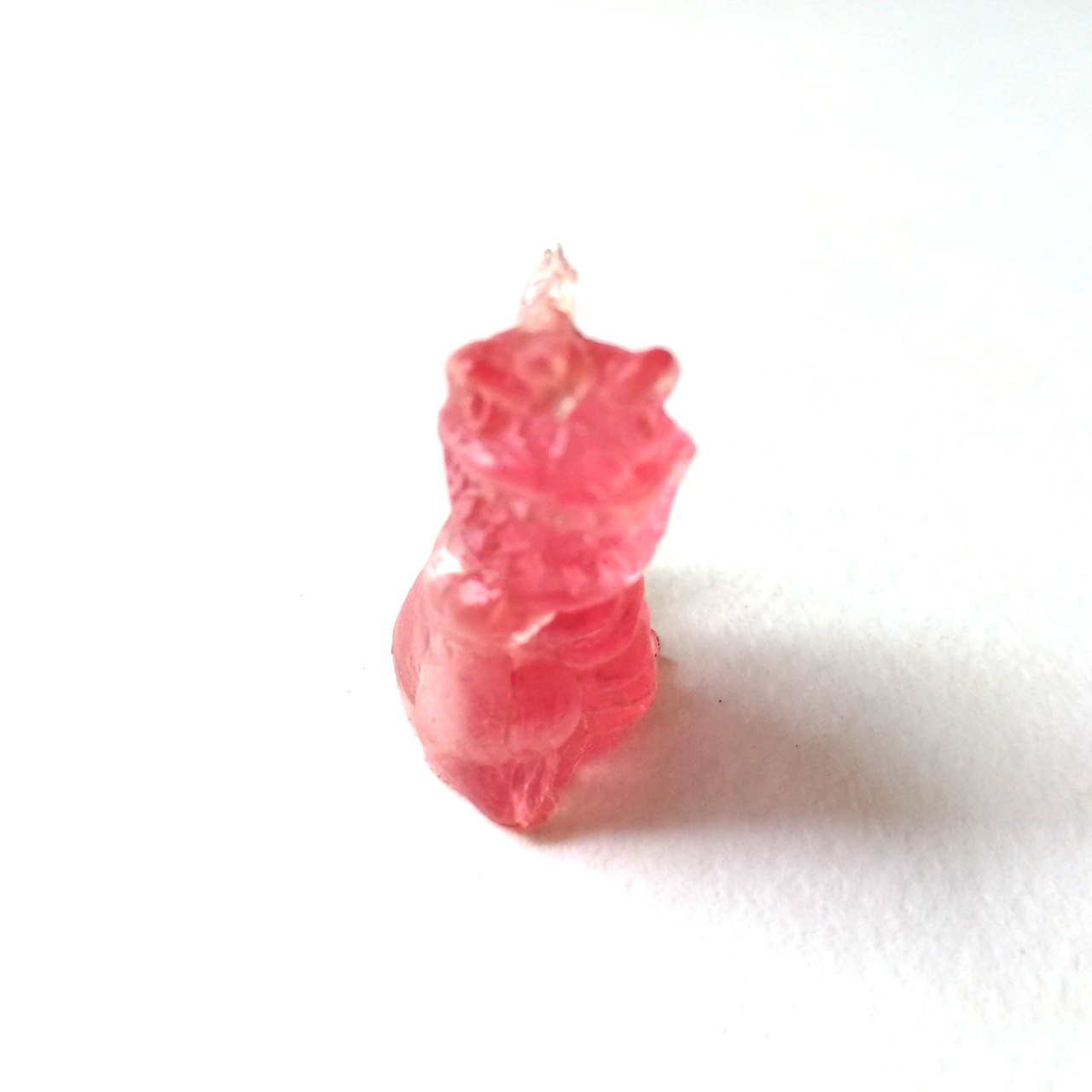 ตุ๊กตุ่นแอ๊นท์สวมดินสอ สัตว์ประหลาด ขนาด 1.5 นิ้ว สีชมพูใส เหมือนมังกร งานเก่าหายาก สภาพดี