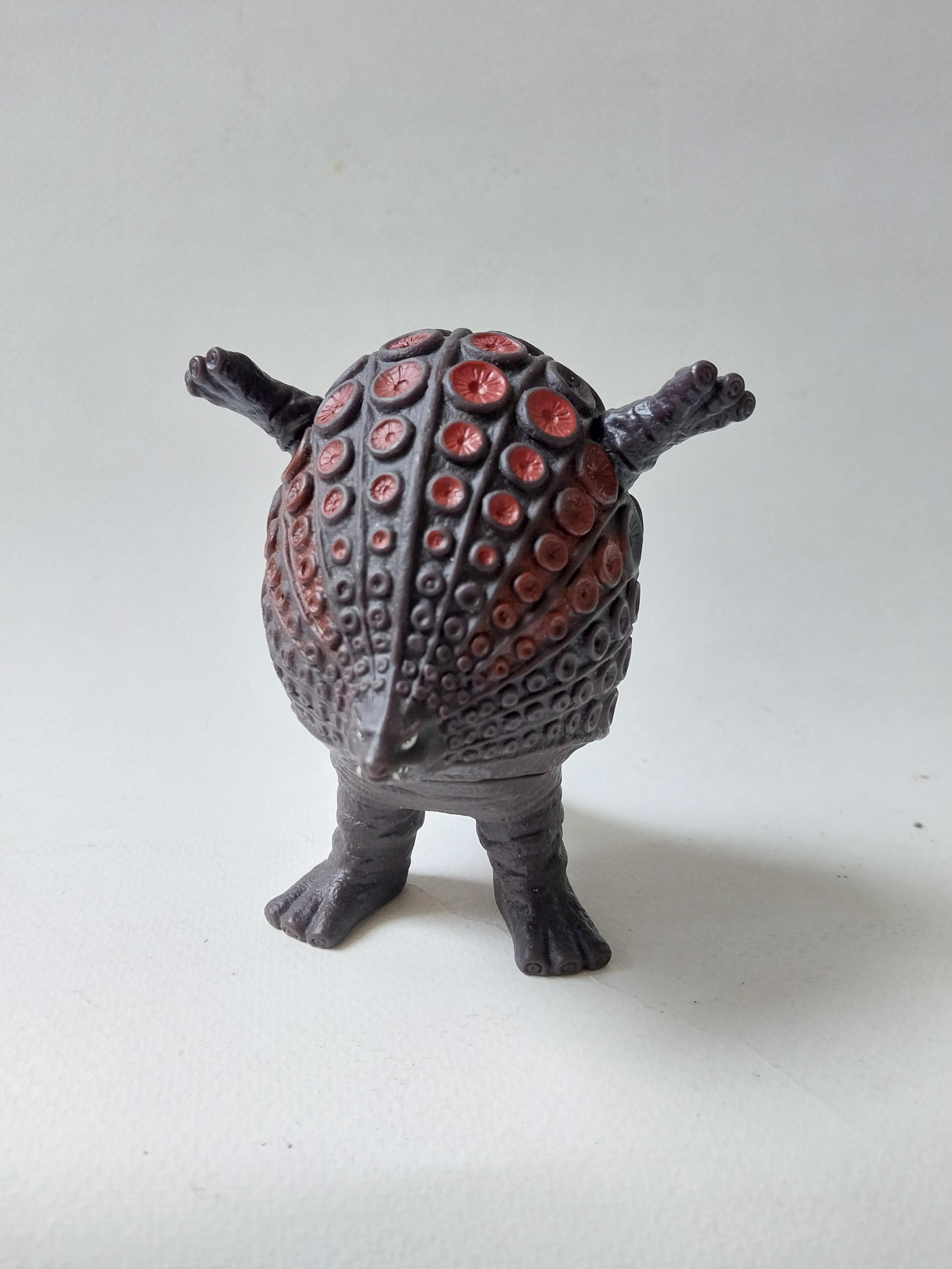 มีหลายภาพ,ซอฟ4นิ้ว สัตว์ประหลาด ทัคคอง จากอุลตร้าแมนแจ๊ค มือสอง สภาพดี ขนาดตามรูป