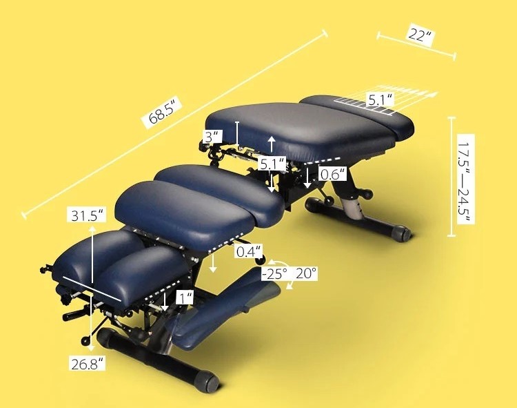 เตียงจัดกระดูก เตียงนวดจัดกระดูก เตียงไคโรแพรคทิส เตียง chiropractic