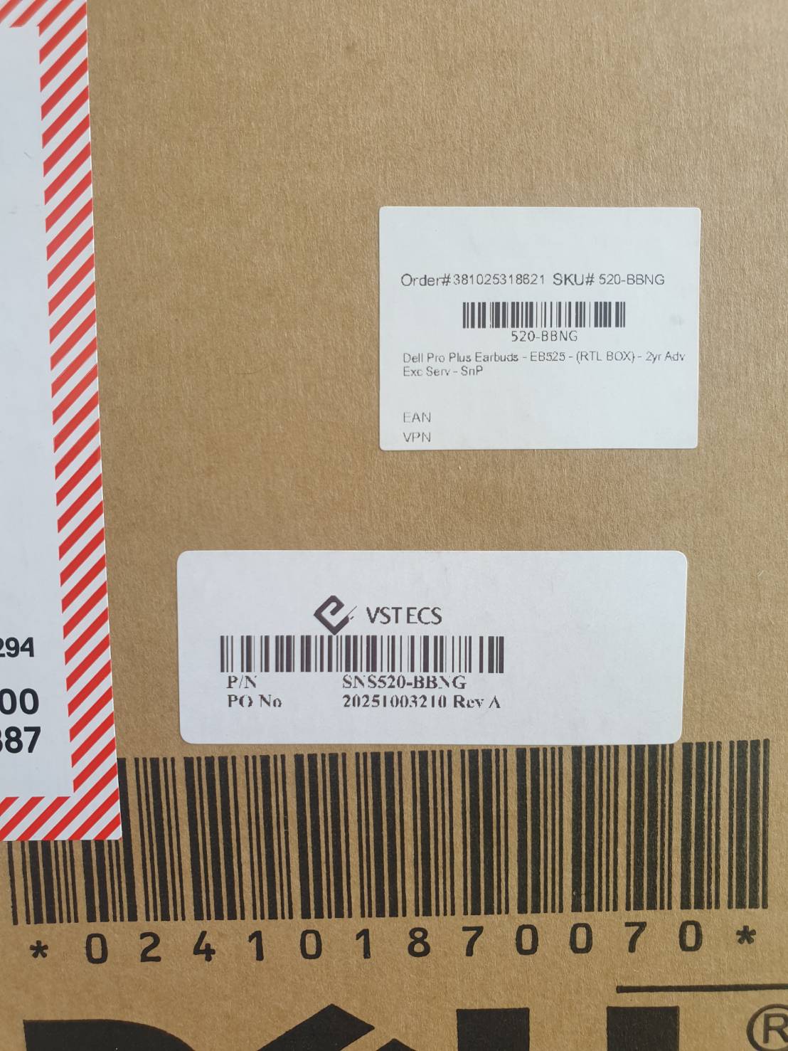 Dell Pro Plus Earbuds (EB525) ของใหม่มีประกัน