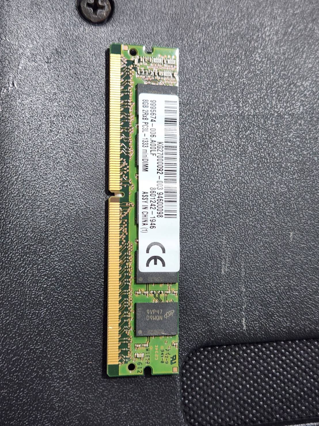 Ram OEM 8GB 2Rx8 PC3l-1333 DIMM mini แรมสำหรับใส่ switch และ network