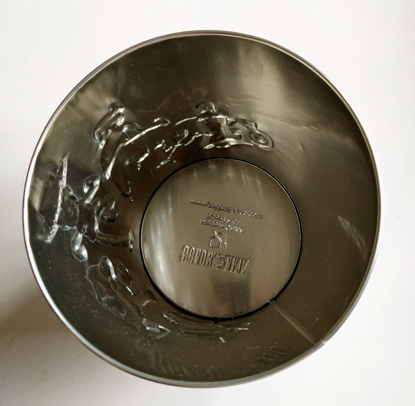 ของสะสมจากภาพยนต์อนิเมชั่น Disney Pixar , Toy Story4 ทอย สตอรี่ 4,ถังโลหะสีฟ้า ลายตัวละครในทอยสตอรี่ 4