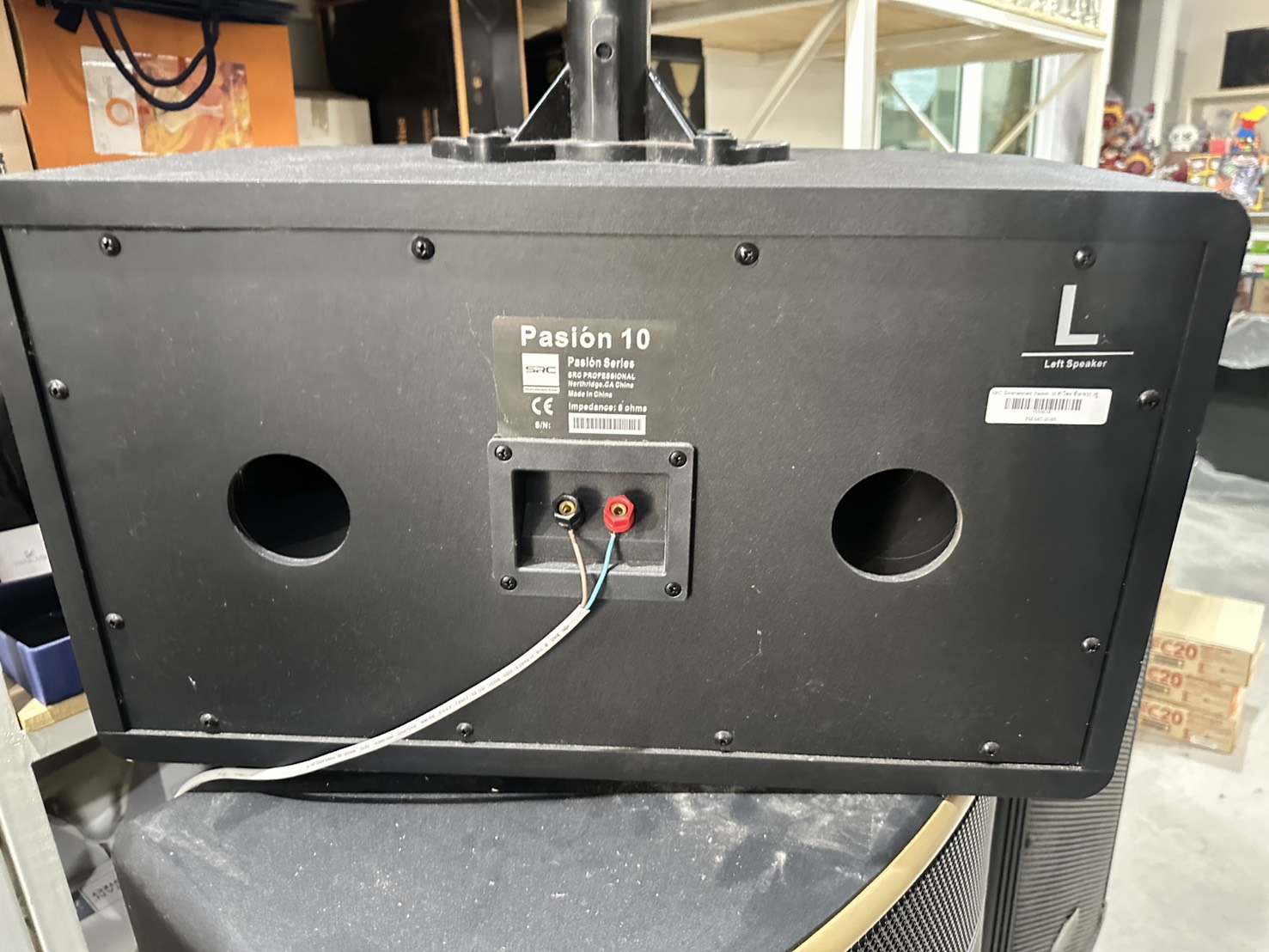 ลำโพง SRC Entertainment Passion 10 ลำโพง ซ้าย-ขวา 1คู่