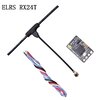 รีซีฟ ExpressLRS RX24T 2.4G มีชิป PA LNA เพิ่มสัญญาณแรงขึ้น Wifiในตัว ระบบ ELRS Radio Nano Long Range พร้อม T-type Antenna 11X18mm สำหรับโดรนซิ่ง FPV