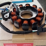 ขดลวดสเตเตอร์ ดรีม110ไอ(ซุบเปอร์คัพ)สตาร์ทมือ