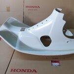 บังลมพลาสติกสีขาว ดรีม100(คุรุ)สตาร์ทเท้า