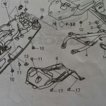 รองในบังโคลนหลัง MSX125D(ตัวแรก)