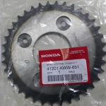 สเตอร์หลัง37ฟัน เวฟ110ไอ(ปี2012-17)