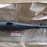 ท่อไอเสีย เวฟ125MC(ปี2510)ท่อดำ