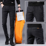 กางเกงชิโน ซับขนนุ่มกันหนาว ทรงกระบอกเล็ก (10224MM)