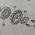 สเตอร์หน้า NSR150