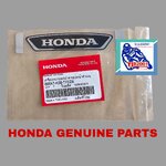 เครื่องหมายติดฝาครอบด้านหน้าตัวบน เวฟ110ไอ(ปี2018-24)