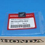 เครื่องหมายปีกนก เวฟ100-125/ดรีม100-125/ฯลฯ