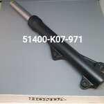 ชุดโช๊คอัพหน้าด้านขวาสีดำ เวฟ110ไอแม๊กซ์(ปี2014-17)