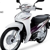 ฝาครอบข้างตัวกลางด้านซ้ายสีม่วง เวฟ110ไอ(ปี13/D)