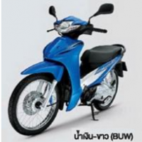 บังโคลนหน้าท่อนหน้าสีน้ำเงิน เวฟ110ไอ(ปี12-13/C-D)