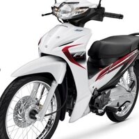 ฝาครอบข้างตัวกลางด้านซ้ายสีขาว เวฟ110ไอ(ปี14-17/E-J)