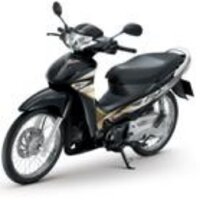 บังโคลนหน้าท่อนหน้าสีดำ เวฟ125ไอ(ปี2010)