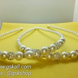 ไม้คาดผมไข่มุก GSK SHOP กิ๊ฟช้อบถูกใจ สนใจกดสั่งซื้อเลย