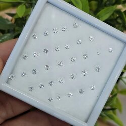 พลอย เพทาย Natural Zircon 3.05 กะรัต (Cts.) 33 เม็ด (Pcs.) พลอยแท้ อัญมณีมงคลประจําวันเกิด เครื่องประดับพลอย