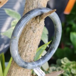 JB6711017 หยก พม่า แท้ Jade กำไลหยก 58.0 มม. (Jadeite bracelet) พม่า (Myanmar)