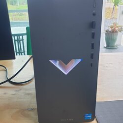 DESKTOP (เดสก์ท็อป) HP VICTUS TG02-2005D / INTEL COER I5-14400F / RTX 4060 / 32GB / 512GB / WIN11 + OFF / รับประกันเหลือ ๆ วินโด้แท้ๆ