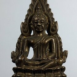 L058 รูปหล่อ พระพุทธชินราช หลังอกเลา