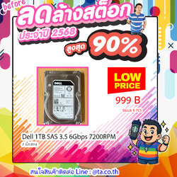 Dell 1TB SAS 3.5 6Gbps 7200RPM
