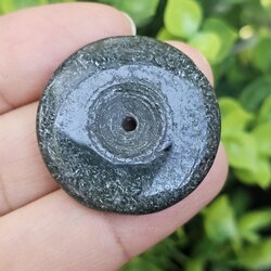 หยก พม่า แท้ Jade จี้โดนัทหยก (Bi-dise jadeite) พม่า (Myanmar) 62.44 กะรัต (Cts.)