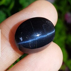 พลอย ตาแมว สแคปโพไลท์ Cat eye Scapolite 16.73 กะรัต (Cts.) พลอยแท้ อัญมณีมงคลประจําวันเกิด เครื่องประดับพลอย