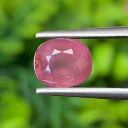 พลอย ทับทิม Ruby sapphire 2.41 กะรัต (Cts) ดิบ Unheated พลอยแท้ อัญมณีมงคลประจําวันเกิด เครื่องประดับพลอย