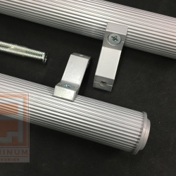 ชุดมือจับกระบอง (สีเทา บรอนซ์ ) ระยะรู 15.5 ซม.