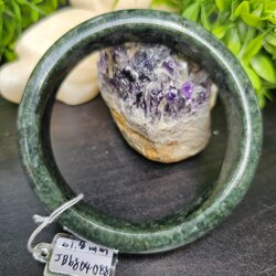 JB6804088 หยก พม่า แท้ Jade กำไลหยก 61.8 มม. (Jadeite bracelet) พม่า (Myanmar)