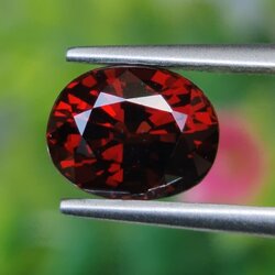 พลอย สปิเนล (Spinel) 2.30 กะรัต (Cts.) ดิบ (Unheated) พลอยแท้ อัญมณีมงคลประจําวันเกิด เครื่องประดับพลอย