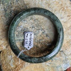 JB6804138 หยก พม่า แท้ Jade กำไลหยก 57.0 มม. (Jadeite bracelet) พม่า (Myanmar)