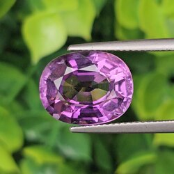 พลอย อเมทิส Amethyst 7.22 กะรัต (Cts.) พลอยแท้ อัญมณีมงคลประจําวันเกิด เครื่องประดับพลอย