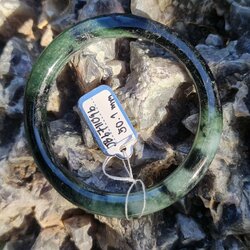 JB6711096 หยก พม่า แท้ Jade กำไลหยก (Jadeite bracelet) พม่า (Myanmar) 50.1 มม.