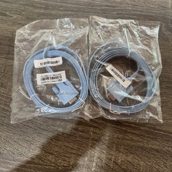 ของแท้ มีจำนวน Cisco 72-3383-01 REV A2 6FT DB-9 Female to RJ45 Console Cable 28-4