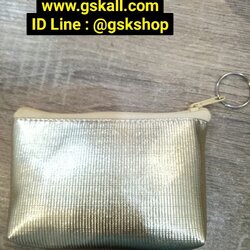 กระเป๋าใส่เหรียญสีเงิน+ทอง